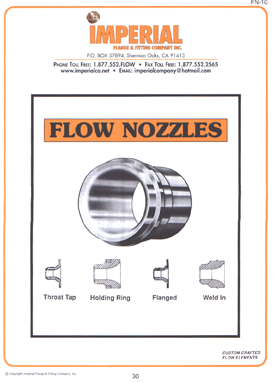 Flow Nozzles