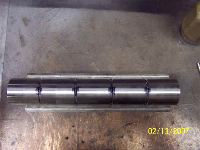 Orifice assembly during fabrication
