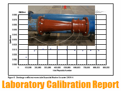 Utah Water Research Laboratory Venturi Calibration Report