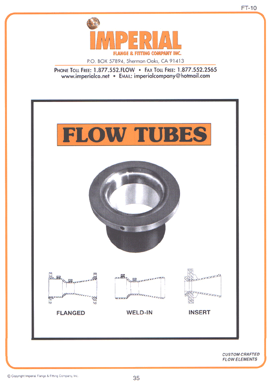 Flow Tubes - Introduction